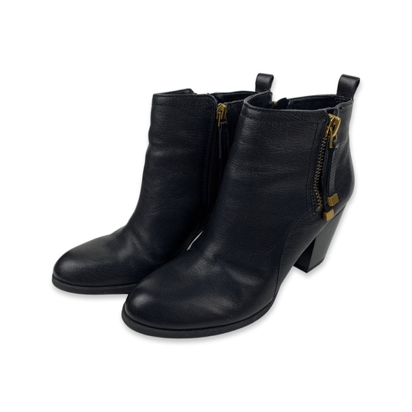 franco sarto diana leather ankle boot